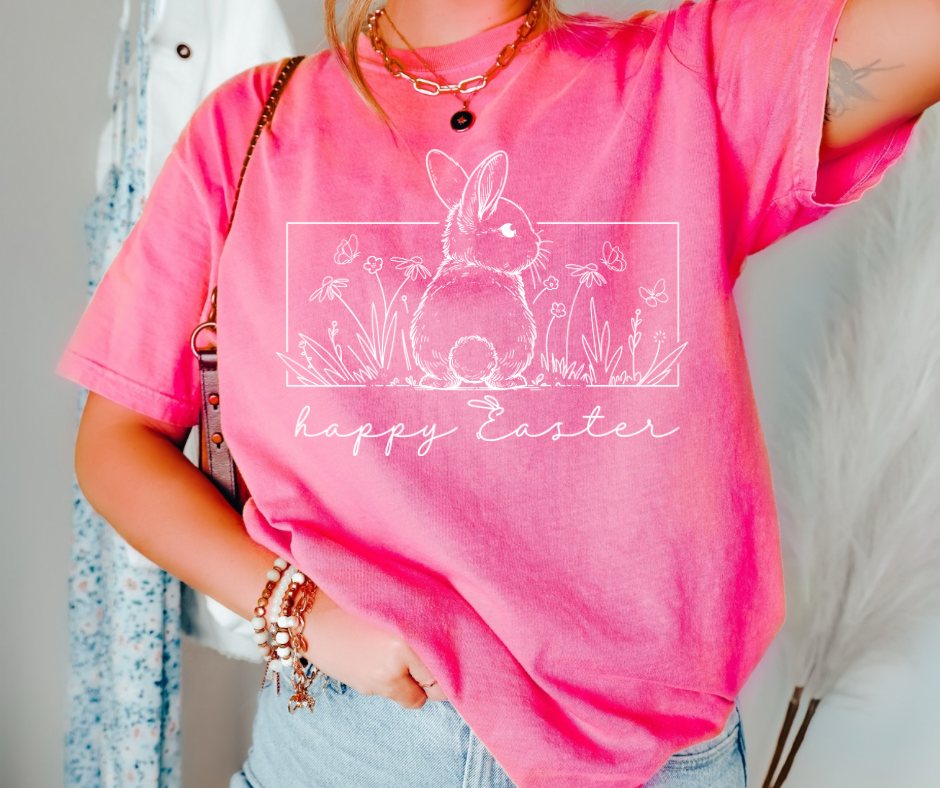 Pre-order Happy Easter t-shirt closes 3/14