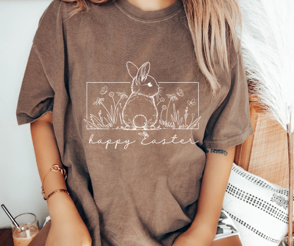 Pre-order Happy Easter t-shirt closes 3/14